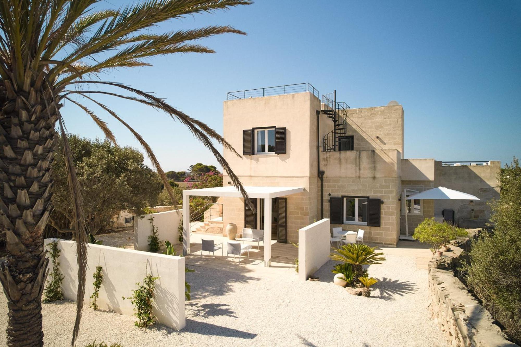 Villa Rocce Bianche ファヴィニャーナ エクステリア 写真