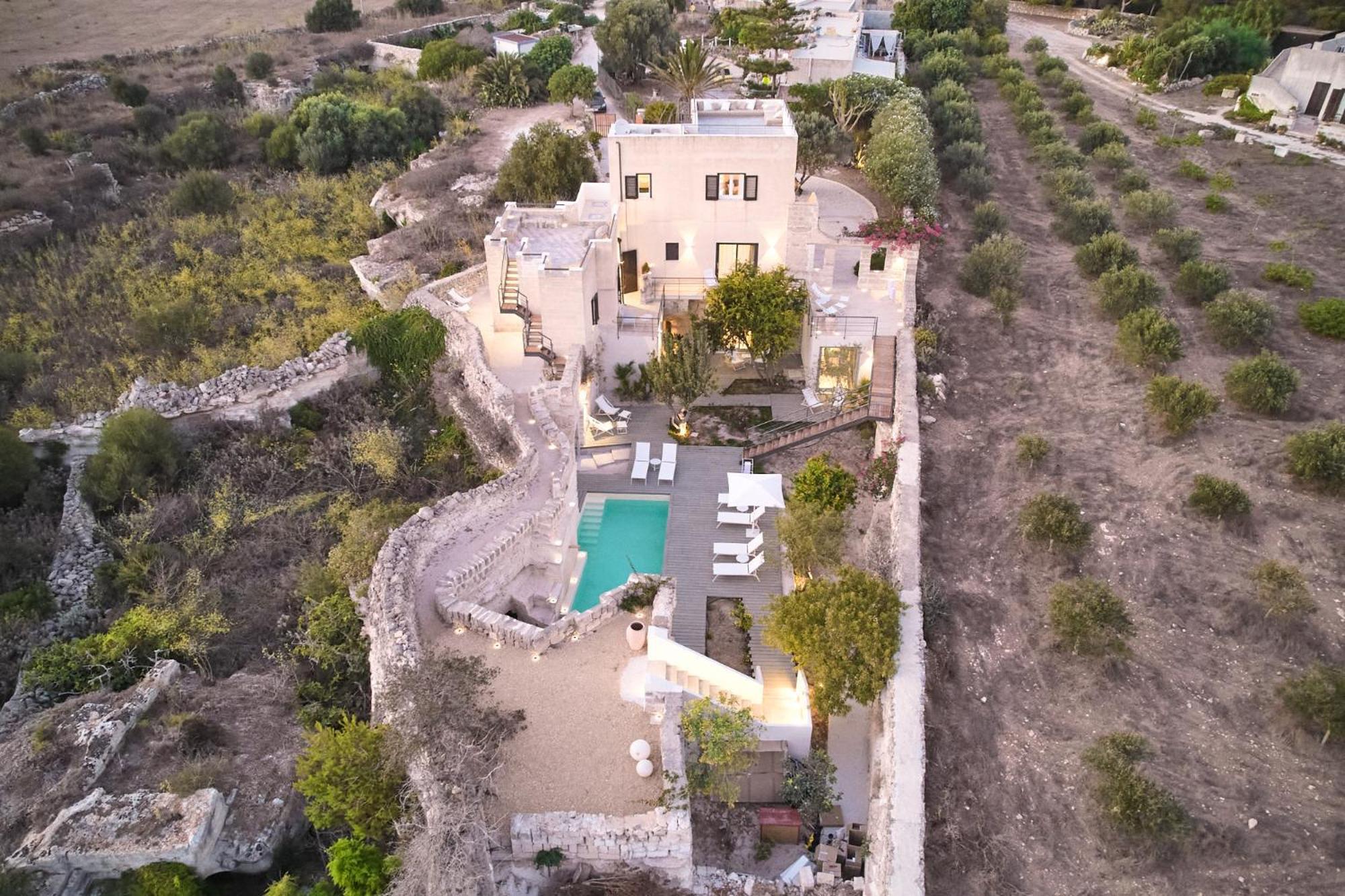 Villa Rocce Bianche ファヴィニャーナ エクステリア 写真