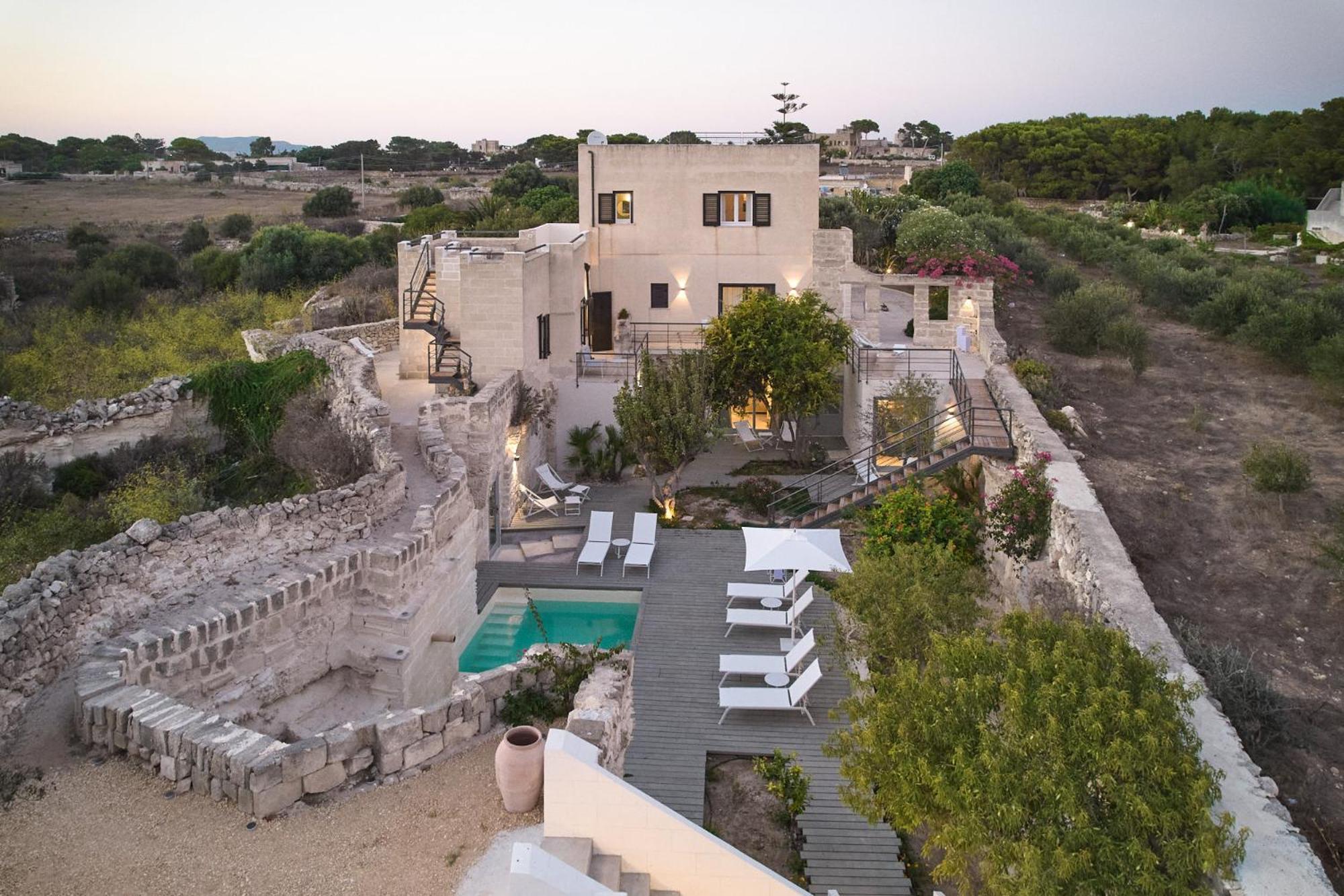 Villa Rocce Bianche ファヴィニャーナ エクステリア 写真
